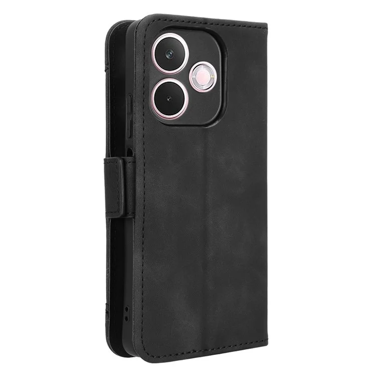 For Oppo A5 Pro 4G (Global) / 5G (Global) / A5 Energy 5G (China) Case Wallet Leather Phone Cover with Multiple Card Slots - Black-Cellmalls