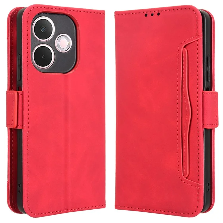 For Oppo A5 Pro 4G (Global) / 5G (Global) / A5 Energy 5G (China) Case Wallet Leather Phone Cover with Multiple Card Slots - Black-Cellmalls