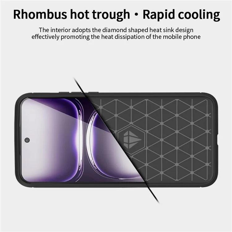 MOFI JK TPU Series-1 For Oppo Reno12 Pro 5G (Global) Case Brushed Soft TPU Anti-Fall Phone Cover - Black-Cellmalls