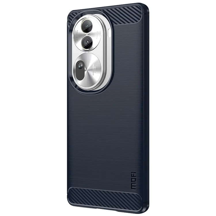 MOFI JK TPU Series-1 For Oppo Reno11 Pro 5G (Global) TPU Phone Case Carbon Fiber Texture Phone Cover - Black-Cellmalls