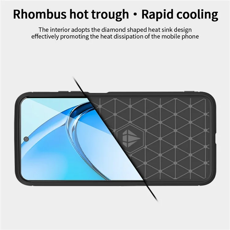 MOFI JK TPU Series-1 For Oppo A60 4G Case Brushed TPU Anti-Fall Phone Protective Cover - Black-Cellmalls