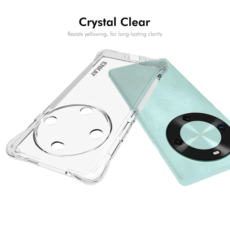 For Oppo Find X8 Ultra 5G Clear Phone Case ENKAY HAT PRINCE Shockproof Anti-slip TPU Cover - Transparent-Cellmalls