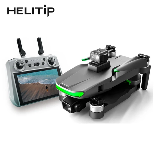 S155 7.2inch Touch screen 3-Axis Gimbal Drone 4K Professional GPS Brushless Motor