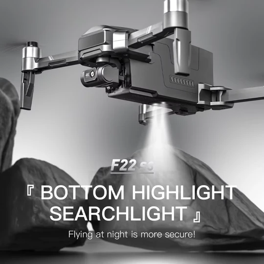 SJRC F22 S3 Pro Drone 4K 6000M Remote Control 5G Wifi 3-Axis Gimbal