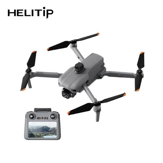 XIL 019 Gps Drone 5.5inch Touch Screen With Camera 4K hd 3 Axis Gimbal 360° Obstacle Avoidance 5g Wifi UAV