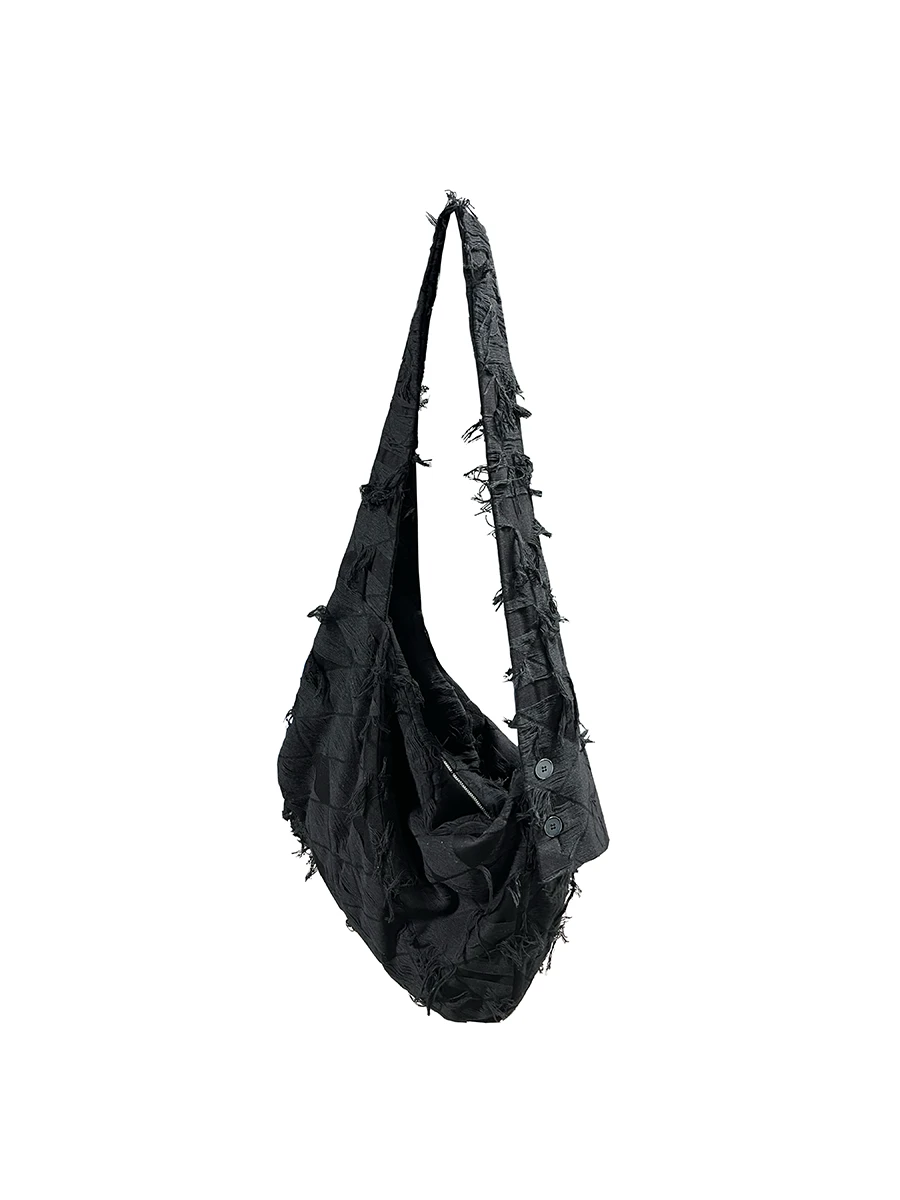 ショルダーバッグ JCAESAR MUMMY BAG Diamond Tassel Slouchy Mummy Bag – Spacious Stylish Diaper