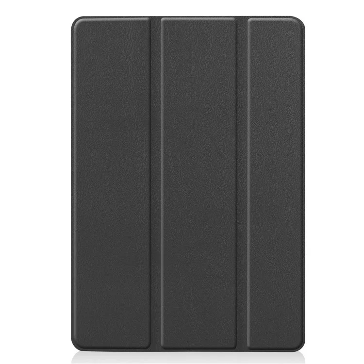 Tri-Fold Stand Tablet Cover for iPad 10.2 (2021) / (2020) / (2019) PU Leather Protective Smart Case with Auto Sleep / Wake - Black-Cellmalls