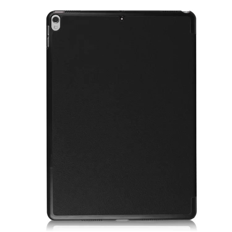 For iPad Air 10.5 (2019) / Pro 10.5-inch (2017) Tri-fold PU Leather Smart Stand Case Accessory - Black-Cellmalls