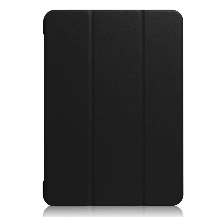 For iPad Air 10.5 (2019) / Pro 10.5-inch (2017) Tri-fold PU Leather Smart Stand Case Accessory - Black-Cellmalls