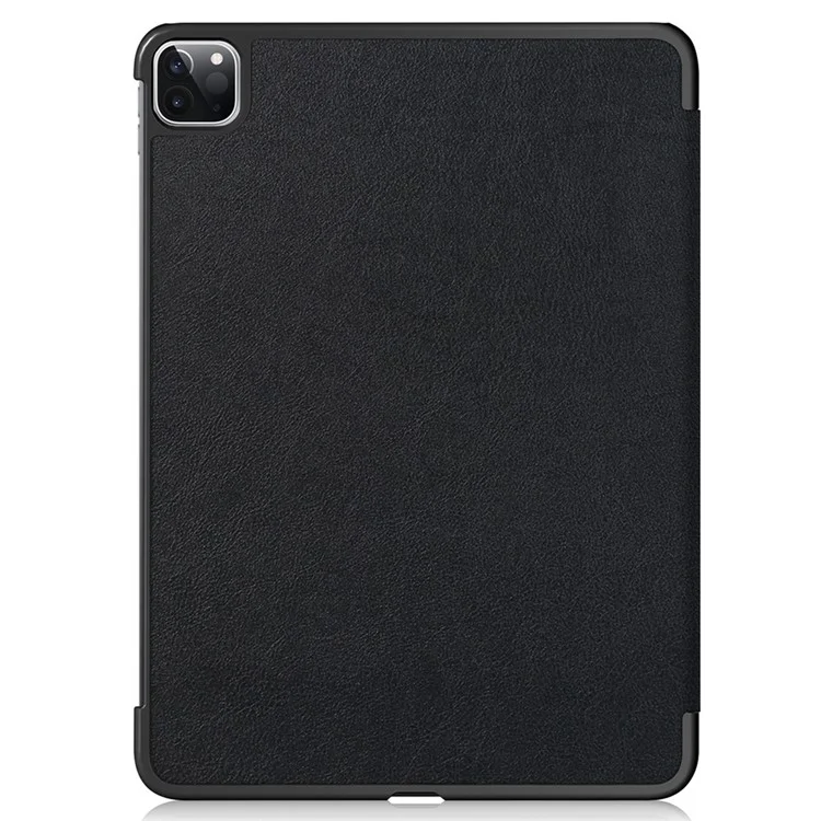 PU Leather Tri-Fold Stand Tablet Case for iPad Air 11 (2025) / (2024) / Air (2020) / Air (2022) / Pro 11-inch (2022) / (2021) / (2020) - Black-Cellmalls