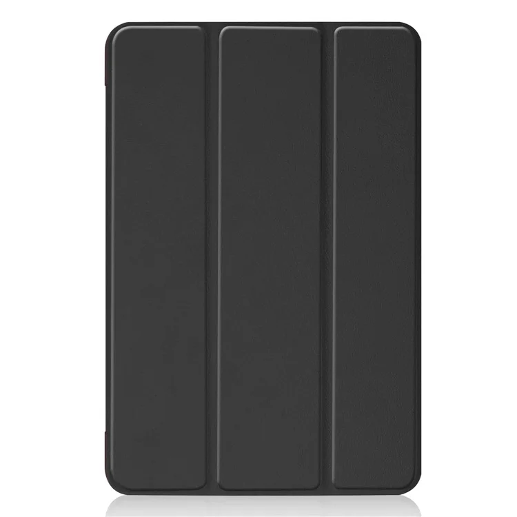 Auto-wake/sleep PU Leather Stable Tri-fold Stand Stand Flip Cover Case for iPad mini (2019) 7.9 inch / mini 4 - Black-Cellmalls