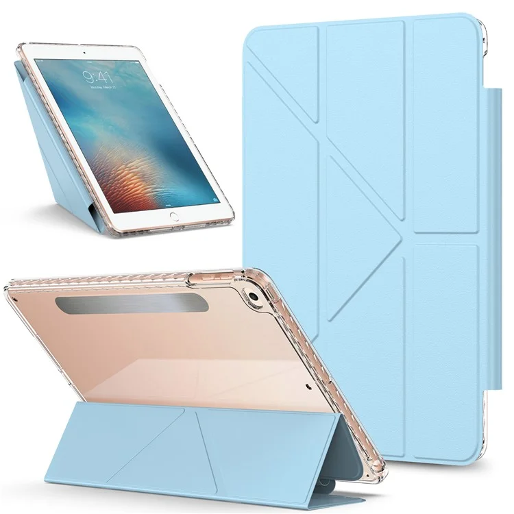 Tablet Case For iPad 9.7-inch (2018)  /  (2017)  /  Air 2  /  Air (2013) Stand Magnetic Detachable PU Leather Cover with Auto Wake  /  Sleep - Pink-Cellmalls