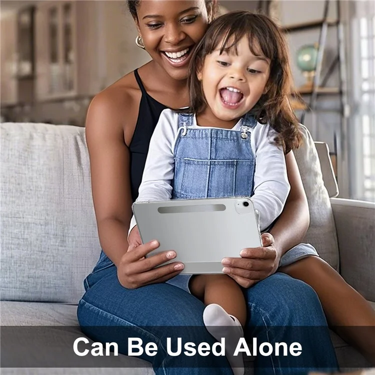 Tablet Case for iPad Air 11 (2025)/(2024)/Air (2022)/(2020)/Pro 11-inch (2018) Magnetic Clasp PU Leather Stand Cover - Pink-Cellmalls