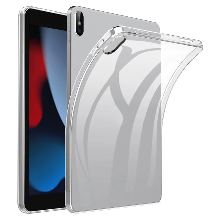 For iPad (2025) / 10.9 (2022) Soft TPU Shockproof Case Transparent HD Clear Cover-Cellmalls