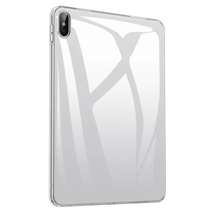 For iPad (2025) / 10.9 (2022) Soft TPU Shockproof Case Transparent HD Clear Cover-Cellmalls