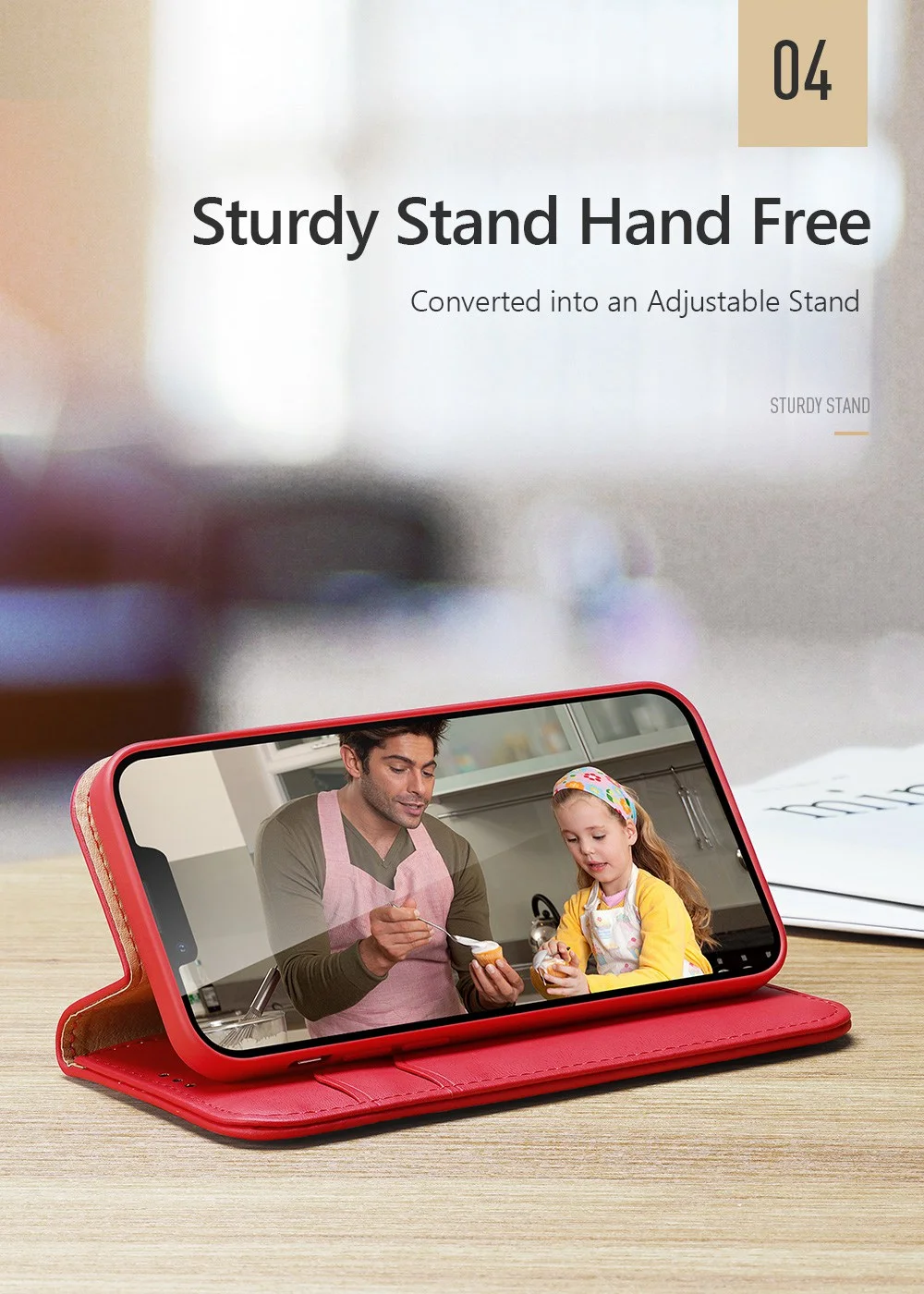 DUX DUCIS Hivo Series for iPhone 14 Plus Magnetic Closure Phone Wallet Case RFID Blocking Genuine Leather Anti-scratch Folio Flip Cover Stand - Black-Cellmalls