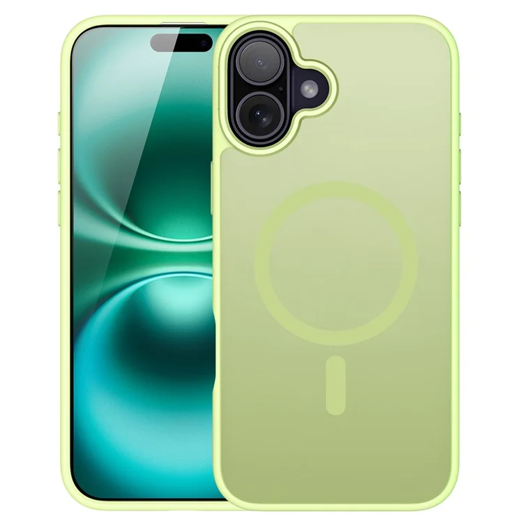 DUX DUCIS Yind Series For iPhone 16 Matte Case Compatible with MagSafe PC+TPU Phone Cover - Black-Cellmalls