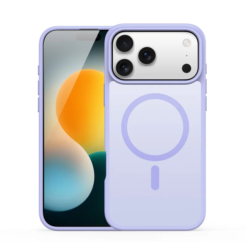 For iPhone 17 Pro Max Case DUX DUCIS Yind Series PC+TPU Phone Cover Compatible with MagSafe - Black-Cellmalls