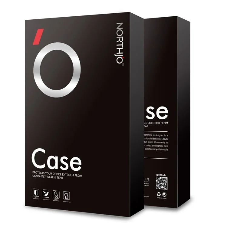 NORTHJO For iPhone 14 Pro Max Anti-Fall Shockproof Case 2 in 1 Ultra Clear TPU Phone Cover with Tempered Glass Screen Protector-Cellmalls