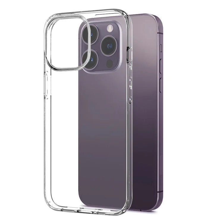 NORTHJO 2 in 1 Anti-Drop Phone Case + Tempered Glass Screen Protector for iPhone 14 Pro Ultra Clear TPU Shockproof Cover-Cellmalls