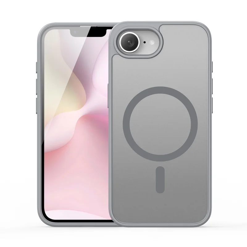 For iPhone 16e Case DUX DUCIS Yind Series PC+TPU Phone Cover Compatible with MagSafe - Black-Cellmalls