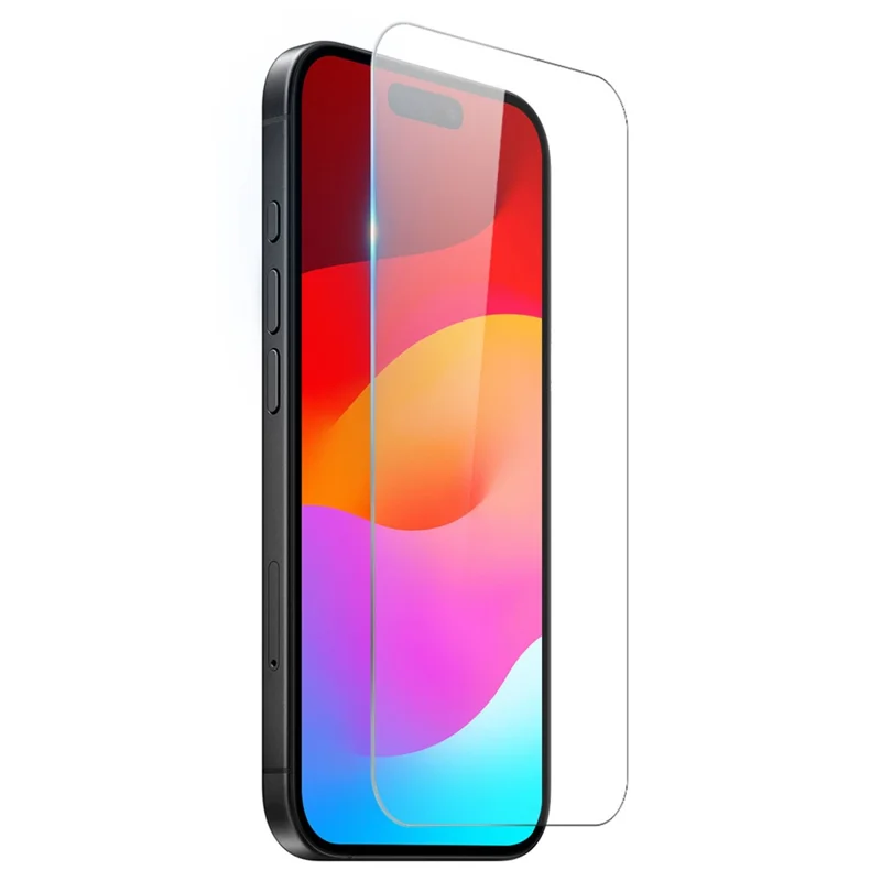 NORTHJO For iPhone 17 Air Case Soft TPU Clear Phone Cover with Tempered Glass Screen Protector-Cellmalls