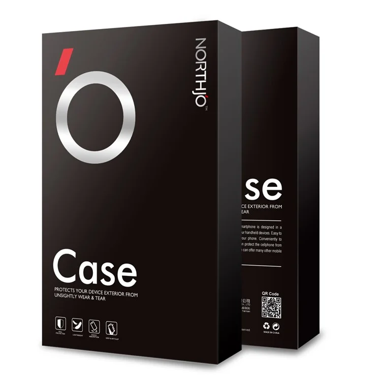 NORTHJO For iPhone 16 Pro Clear TPU Case + Tempered Glass Screen Protector Set-Cellmalls