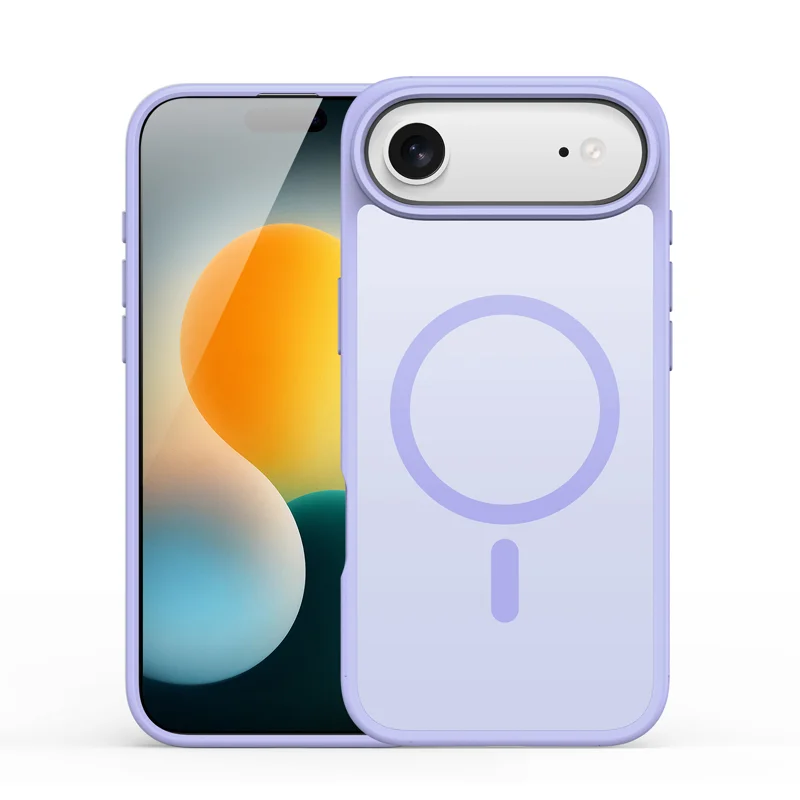 For iPhone 17 Air Case DUX DUCIS Yind Series PC+TPU Phone Cover Compatible with MagSafe - Black-Cellmalls