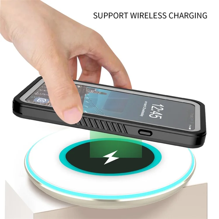 FS Series For iPhone 11 Waterproof Case Dustproof IP68 Underwater Full Body Sealed Clear Phone Cover-Cellmalls