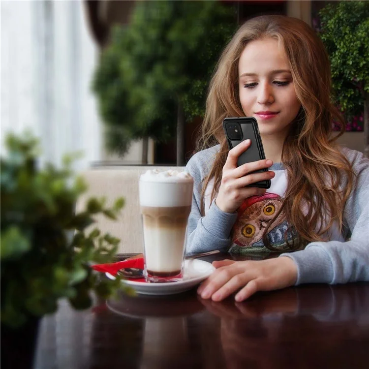 FS Series For iPhone 12 mini Snorkeling Diving Case IP68 Waterproof Full Sealed Clear Phone Cover-Cellmalls