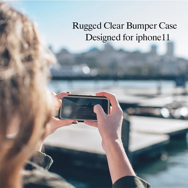 FS Series For iPhone 11 Waterproof Case Dustproof IP68 Underwater Full Body Sealed Clear Phone Cover-Cellmalls