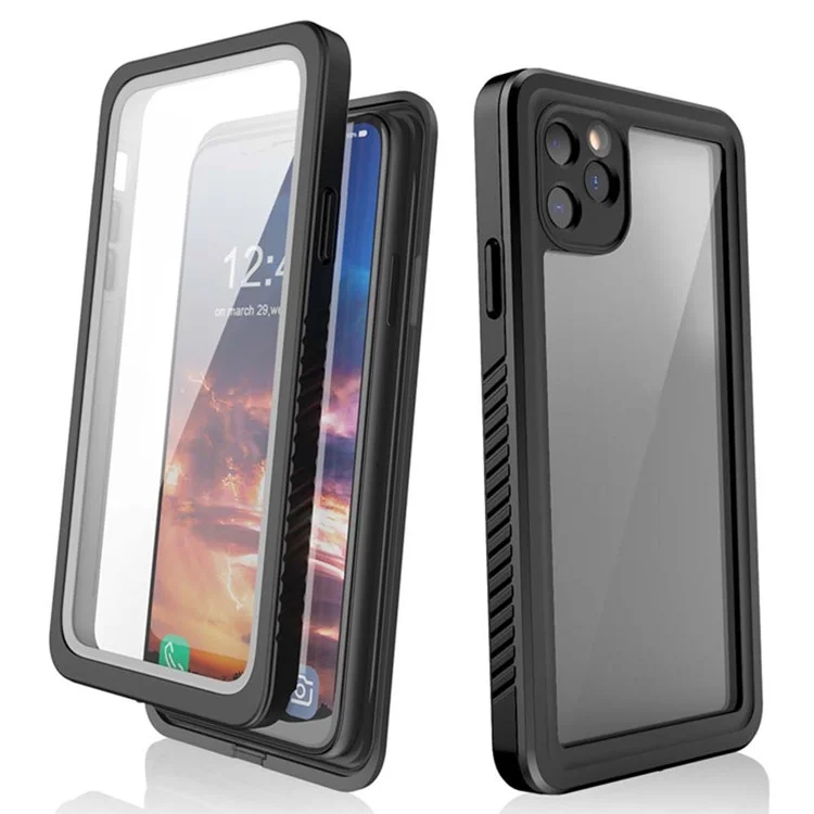 FS Series For iPhone 11 Pro Max Waterproof Phone Case IP68 Underwater 2m Dropproof Clear Cover-Cellmalls