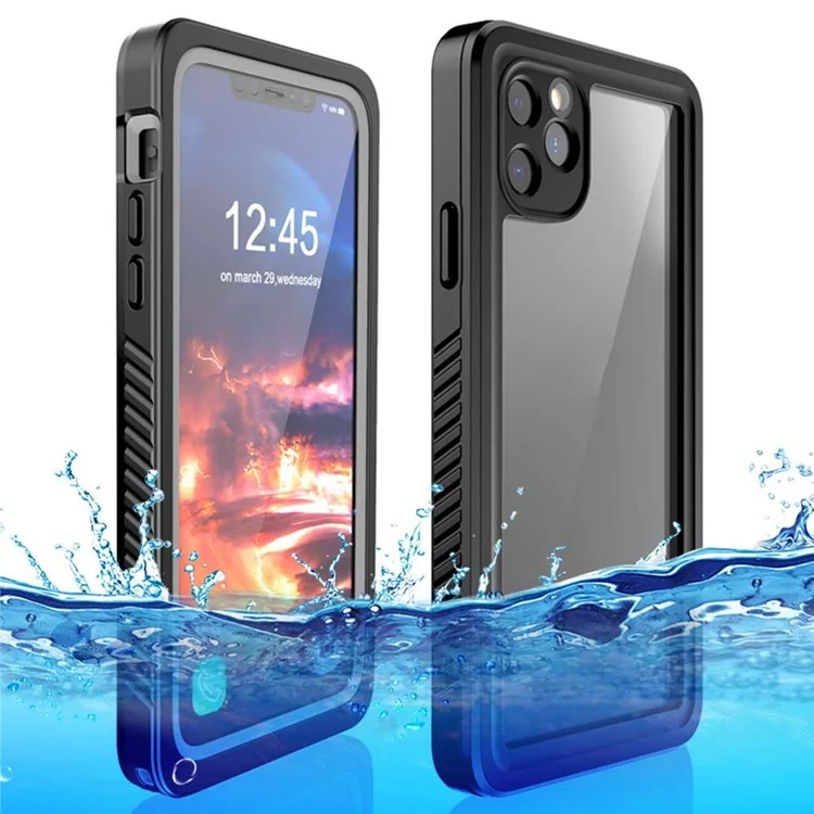 FS Series For iPhone 11 Pro Max Waterproof Phone Case IP68 Underwater 2m Dropproof Clear Cover-Cellmalls