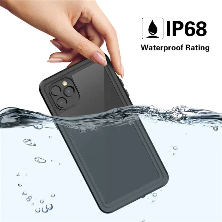 FS Series For iPhone 11 Pro Max Waterproof Phone Case IP68 Underwater 2m Dropproof Clear Cover-Cellmalls