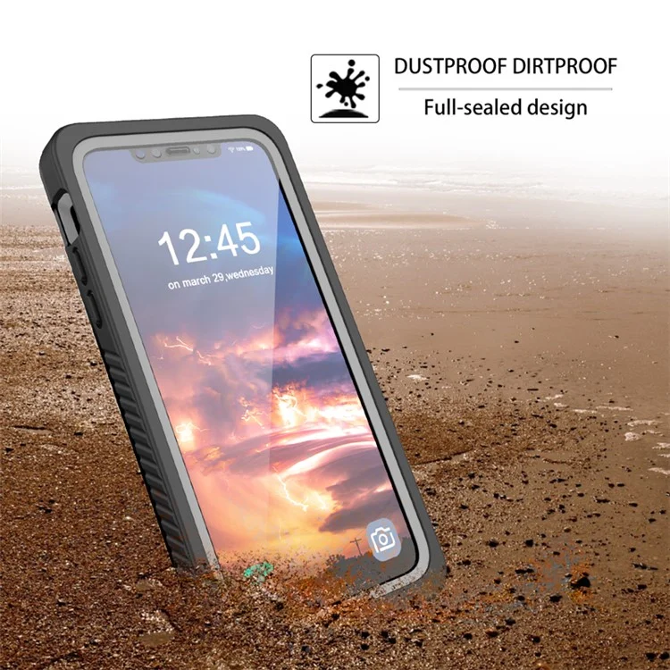 FS Series For iPhone 11 Pro Max Waterproof Phone Case IP68 Underwater 2m Dropproof Clear Cover-Cellmalls