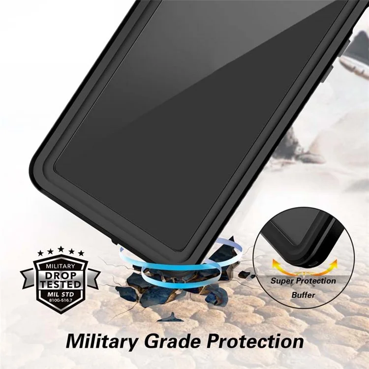 FS Series For iPhone 11 Pro Max Waterproof Phone Case IP68 Underwater 2m Dropproof Clear Cover-Cellmalls
