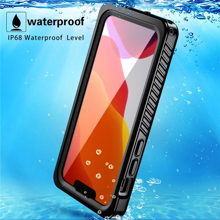 Fs Anti-Drop Series IP68 Lightweight Thin Waterproof Transparent Phone Case for iPhone 13 mini 5.4 inch-Cellmalls