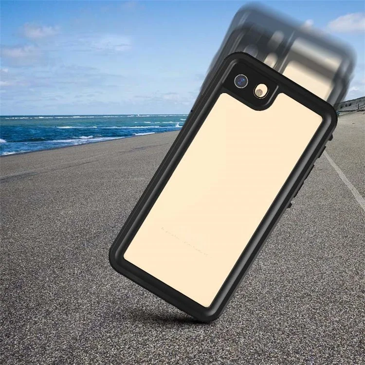 FS Series IP68 Waterproof Case for iPhone 7 / 8 / SE (2020) / SE (2022) , Clear Back Full Body Protective Phone Cover-Cellmalls