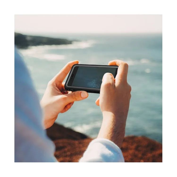 FS Series IP68 Waterproof Case for iPhone 7 / 8 / SE (2020) / SE (2022) , Clear Back Full Body Protective Phone Cover-Cellmalls