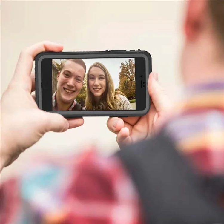 FS Series IP68 Waterproof Case for iPhone 7 / 8 / SE (2020) / SE (2022) , Clear Back Full Body Protective Phone Cover-Cellmalls