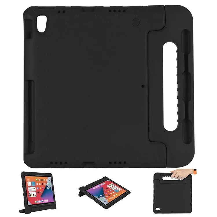 Shockproof EVA Foam Stand Shell Eco-friendly Kids Case for iPad Air (2020)/Air (2022) - Black-Cellmalls