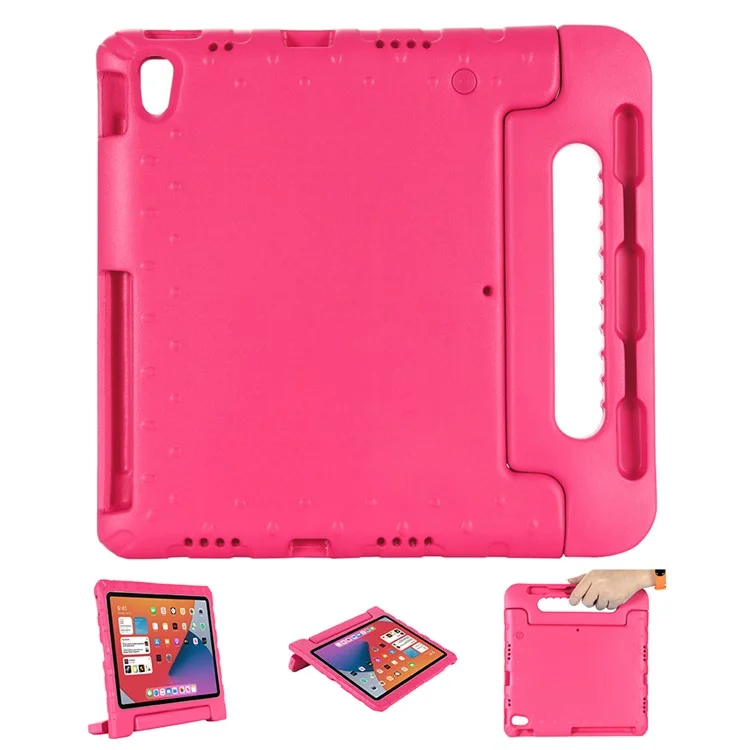Shockproof EVA Foam Stand Shell Eco-friendly Kids Case for iPad Air (2020)/Air (2022) - Black-Cellmalls