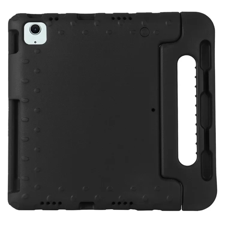 For iPad Air 11 (2025) / (2024) EVA Case Kids-Friendly Handle Tablet Cover with Kickstand - Black-Cellmalls