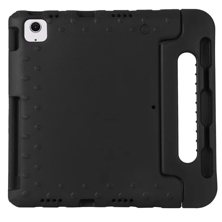For iPad Air 13 (2025) / (2024) Case EVA Kids-Friendly Kickstand Handle Tablet Cover - Black-Cellmalls
