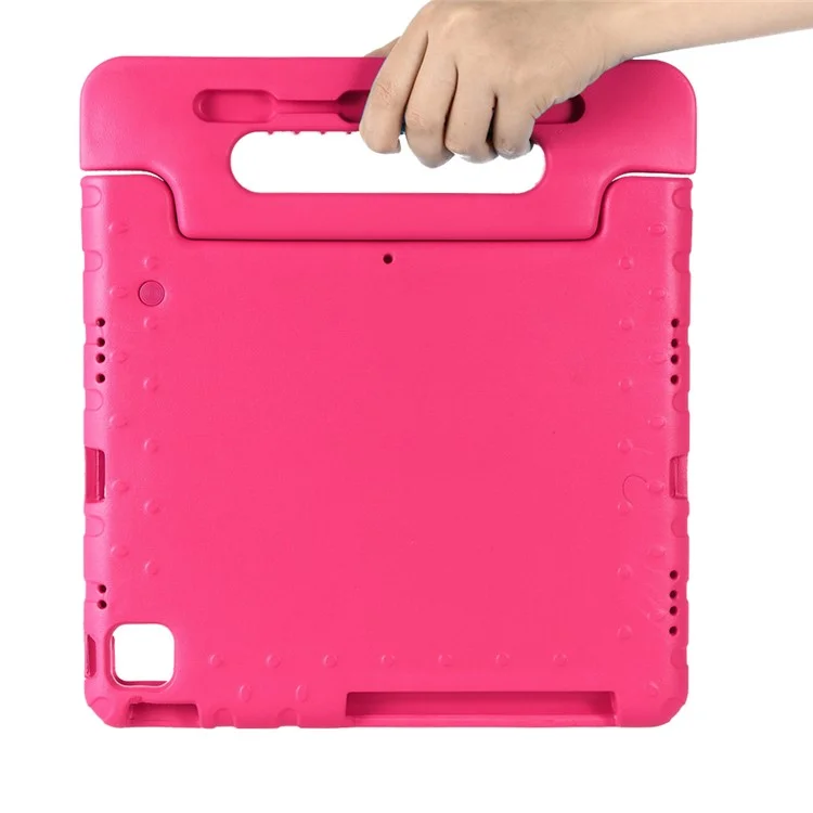 Drop-proof Kids Safe EVA Foam Case with Kickstand for iPad Pro 12.9 (2022) (2021) (2020) - Rose-Cellmalls