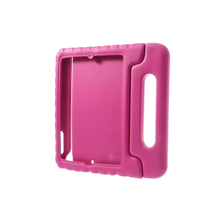 Hand-Held Kids Non-Toxic EVA Foam Protective Stand Tablet Case for iPad Mini 1 2 3 - Rose-Cellmalls