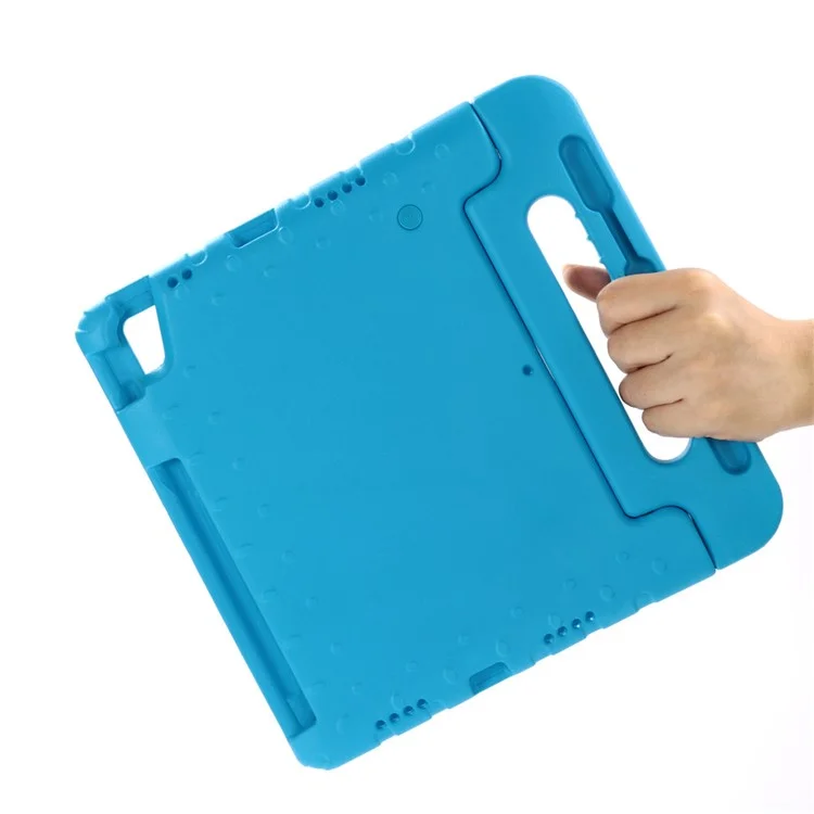 Drop-proof Kids Safe EVA Foam Cover with Kickstand for iPad Pro 12.9-inch (2018) - Blue-Cellmalls