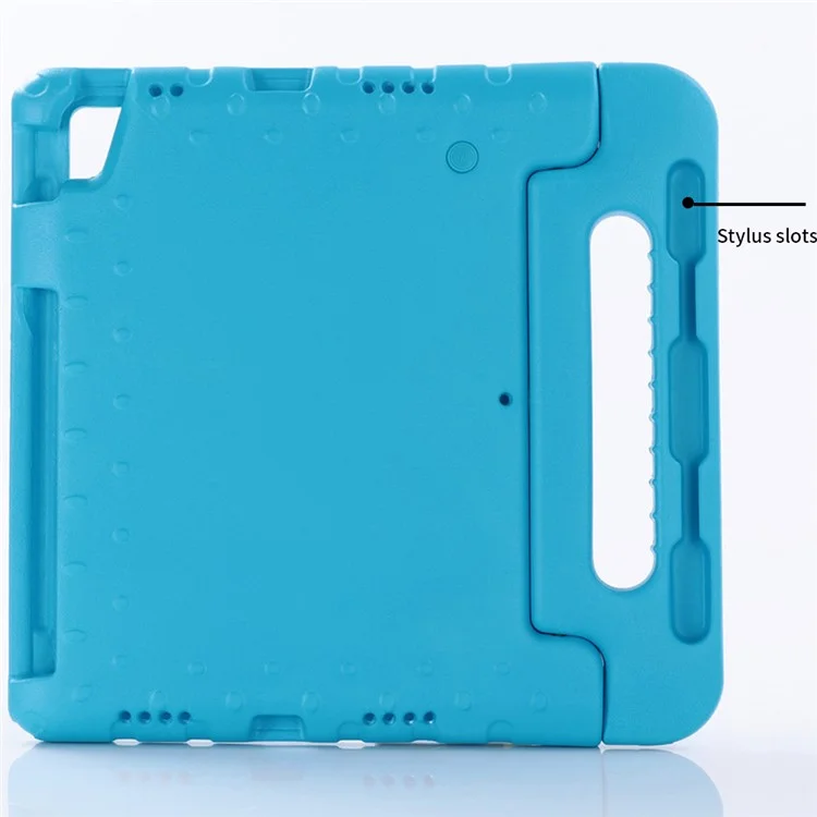 Drop-proof Kids Safe EVA Foam Cover with Kickstand for iPad Pro 12.9-inch (2018) - Blue-Cellmalls