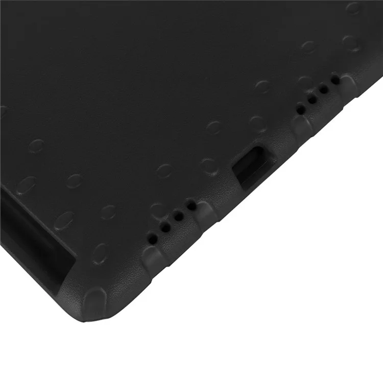 For iPad Pro 13 (2024) Shockproof Case EVA Handle Kickstand Tablet Cover - Black-Cellmalls