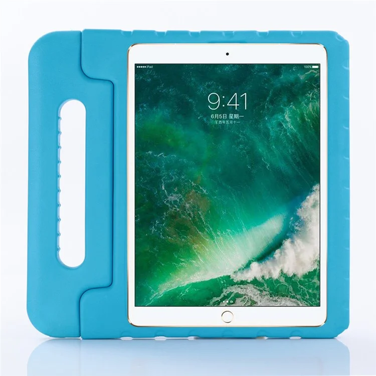 Drop-proof Kids Safe EVA Foam Cover with Kickstand for iPad Pro 12.9-inch (2018) - Blue-Cellmalls